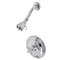 Kingston Brass KB2631BXTSO Shower Trim Only W/out Tub Spout, Polished Chrome KB2631BXTSO - alternate 1